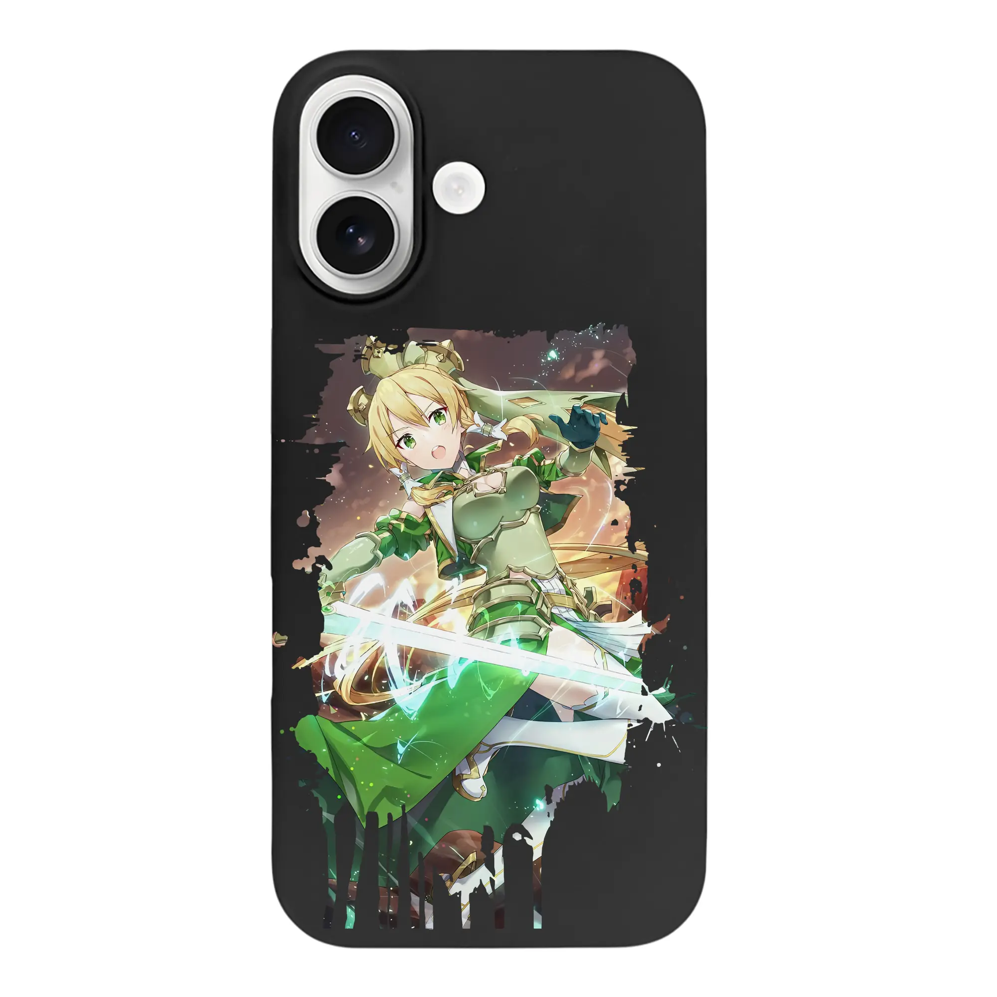 ソードアートオンライン グッズ リーファ - iPhone 17 シリーズ シリコンケース 薄型 耐衝撃 指紋防止 ソフトタッチカバー 精密フィット 傷防止 保護ケース iPhone 17/17 Air/17 Pro/17 Pro Max 対応